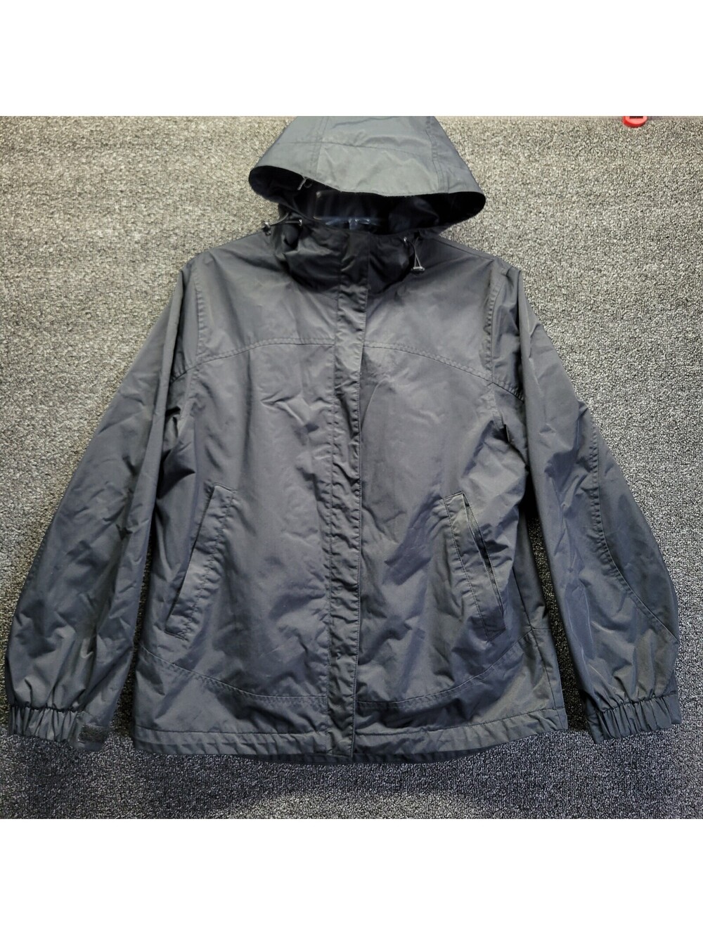 C9 by Champions Men's Black Jacket Sz Small Rain Outdoor *Flaw